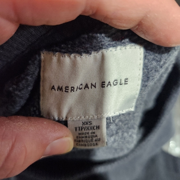 Juniors cropped sweatshirt size xxs - Picture 3 of 5